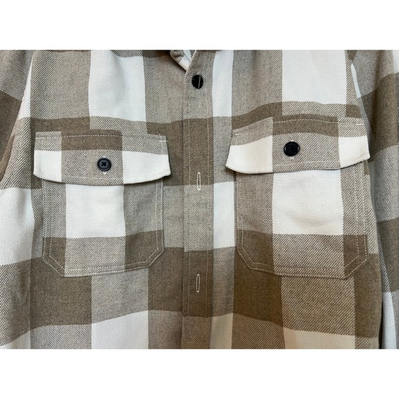 H&M Long Sleeve Plaid Flannel Size L Casual Outdoor Men's Wear - Picture 4 of 5